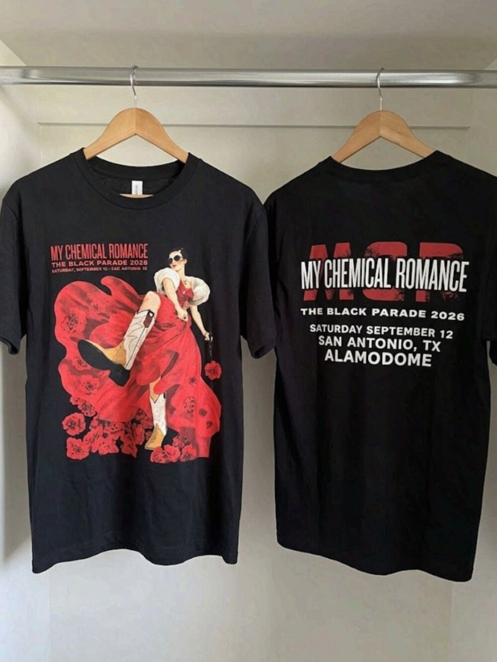 My Chemical Romance The Black Parade 2026 Tour T-Shirt Reprint